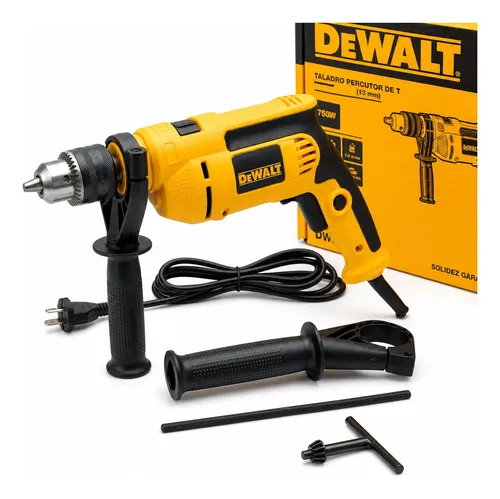 Furadeira de Impacto DeWalt DWD502 750W Mandril 13mm
