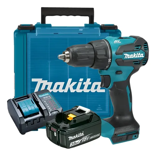 Furadeira e Parafusadeira de Impacto Makita DHP490 18V